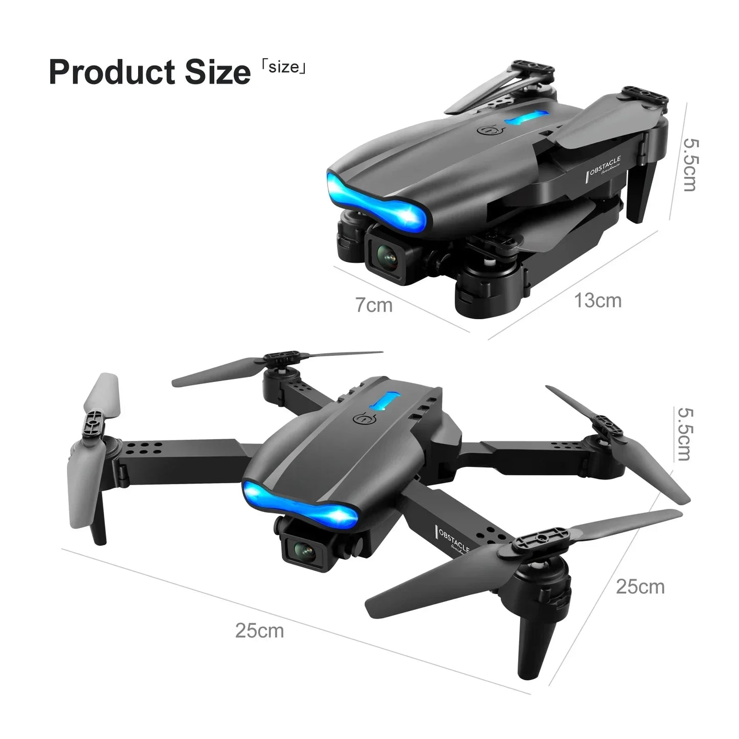 4K/8K Professional Drone with FPV, GPS, and Obstacle Avoidance for Aerial Photography. Best Selling UAV Quadcopter.