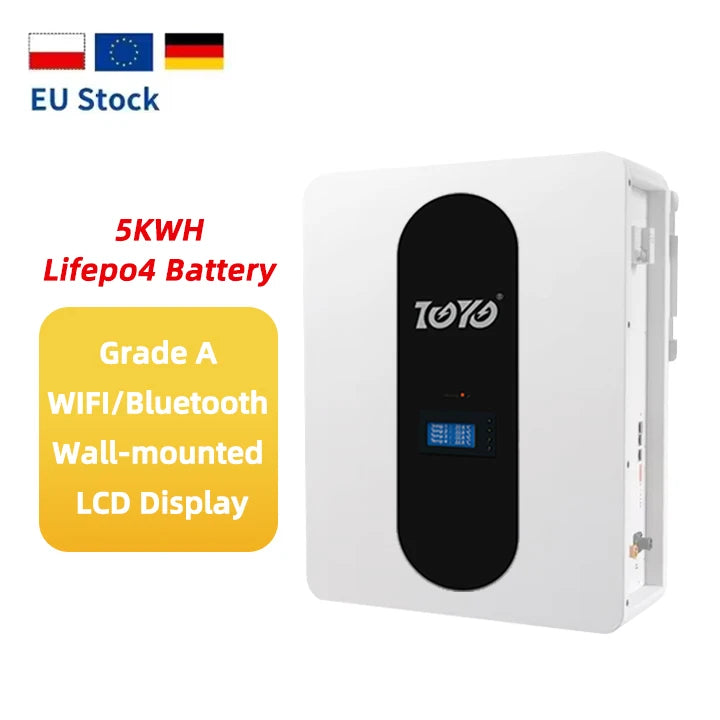 5KWH 51.2V LiFePO4 Solar Battery