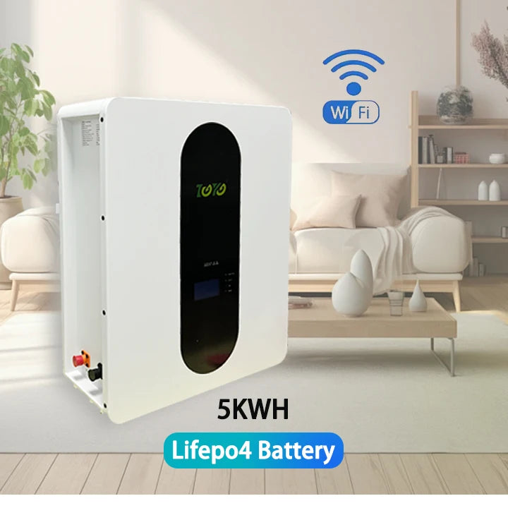 5KWH 51.2V LiFePO4 Solar Battery
