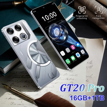 OEM Smart Phones Used GT20 Pro 5G Android Smartphone with 144Hz Refresh Rate Dual Sim 256GB 128GB Storage Flip Design-for Gaming