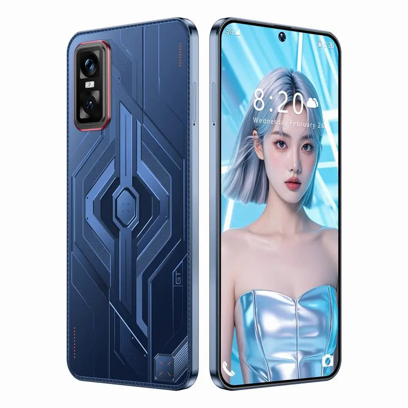 Hot Selling Gt30 Pro 7.3 Inch 5g Smartphone 16gb+1tb Android 14 Factory Direct High Quality Mobile Phone Hd Screen 108mp Rear