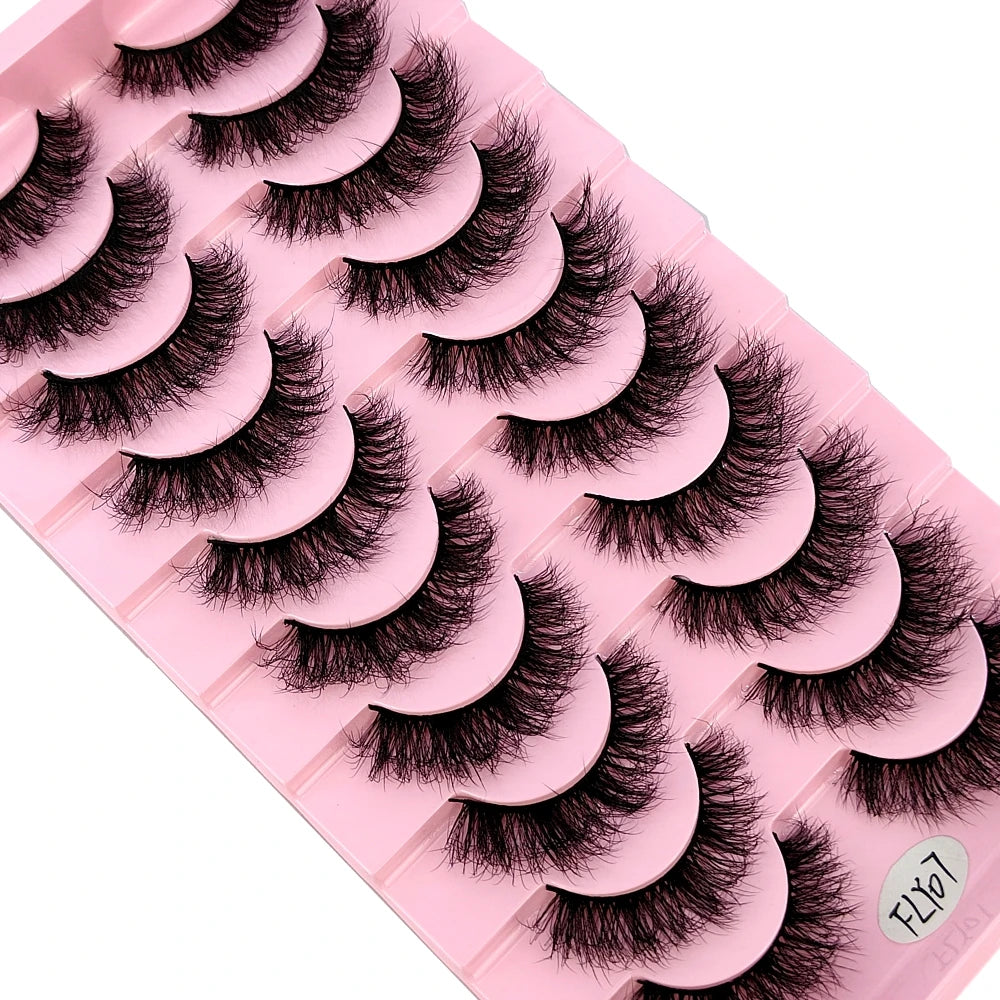 10 Pairs DIY Eye Lashes
