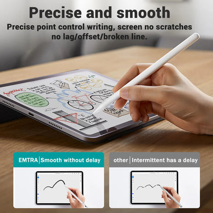 For iPad Pencil 2 1 Palm Rejection Power Display iPad Accessories iPad 2022 2021 2020 2019 2018 Pro 11 12.9 Air Mini Stylus Pen