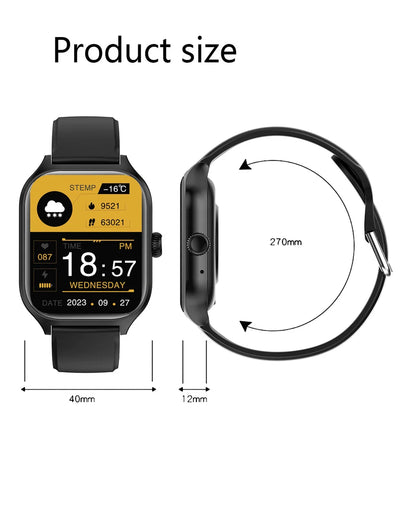 2026 New H9 and H6 Smartwatch Dial to Answer Calls Calorie Tracking Heart Rate Blood Oxygen Monitoring Bluetooth Smart Watch