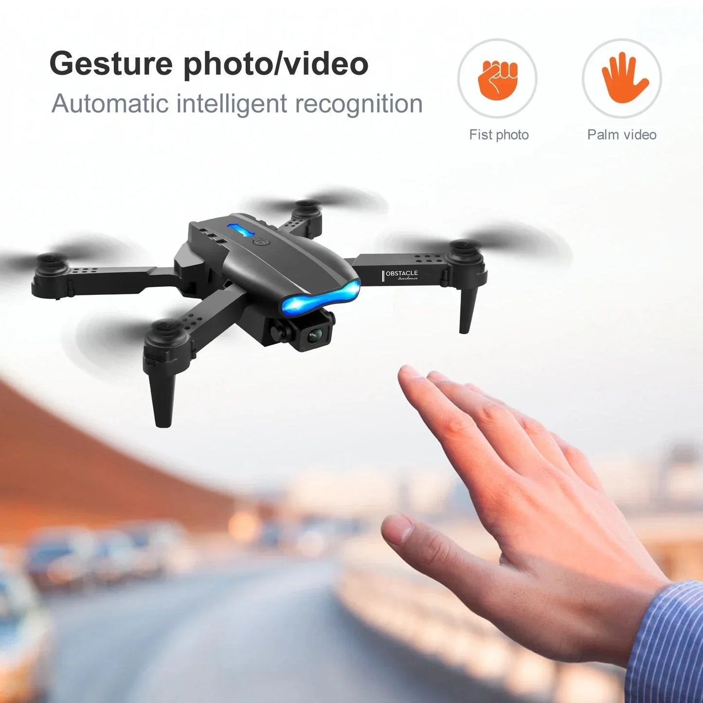 4K/8K Professional Drone with FPV, GPS, and Obstacle Avoidance for Aerial Photography. Best Selling UAV Quadcopter.