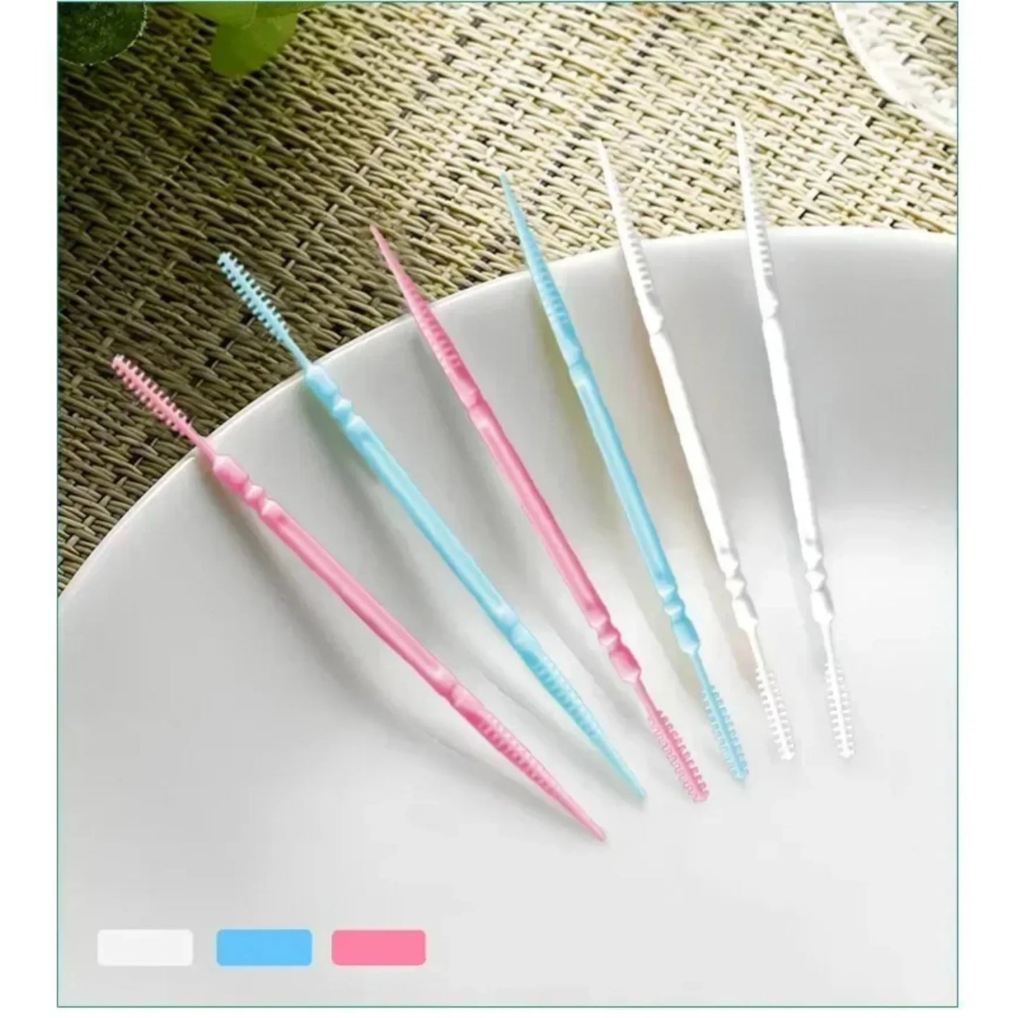 Portable ultra-fine toothpicks, disposable family box, double-head high-end personalized creative fruit sticks