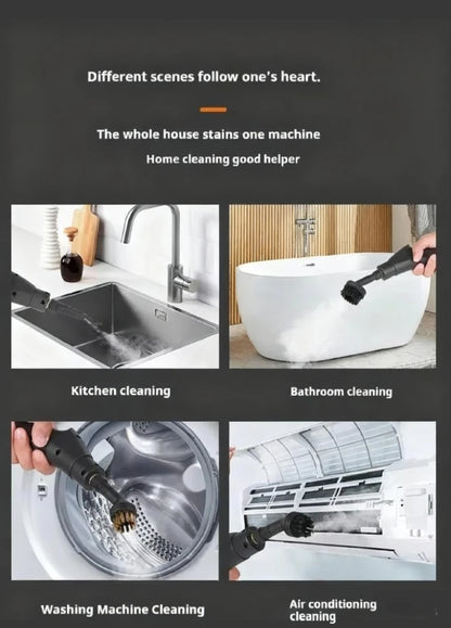 Steam Cleaner High Temperature Sterilization Air Conditioning Kitchen Hood Home /Car Steaming Cleaner 220V EU Plug