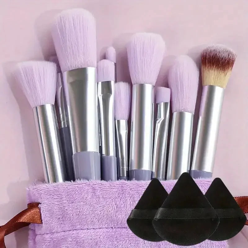 13pcs Premium Synthetic Nylon Makeup brush set