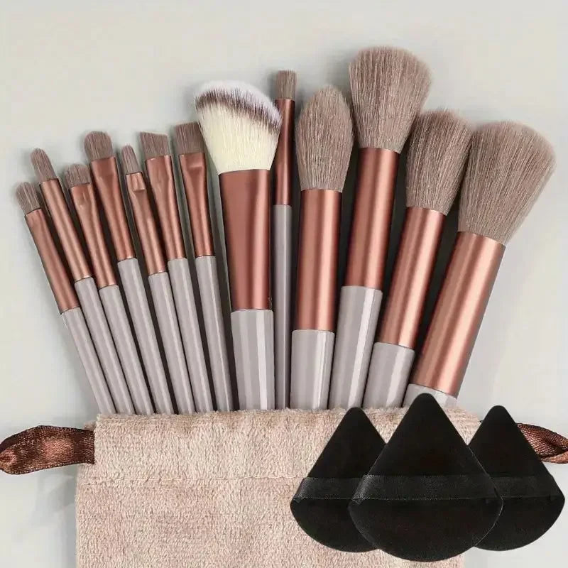 13pcs Premium Synthetic Nylon Makeup brush set