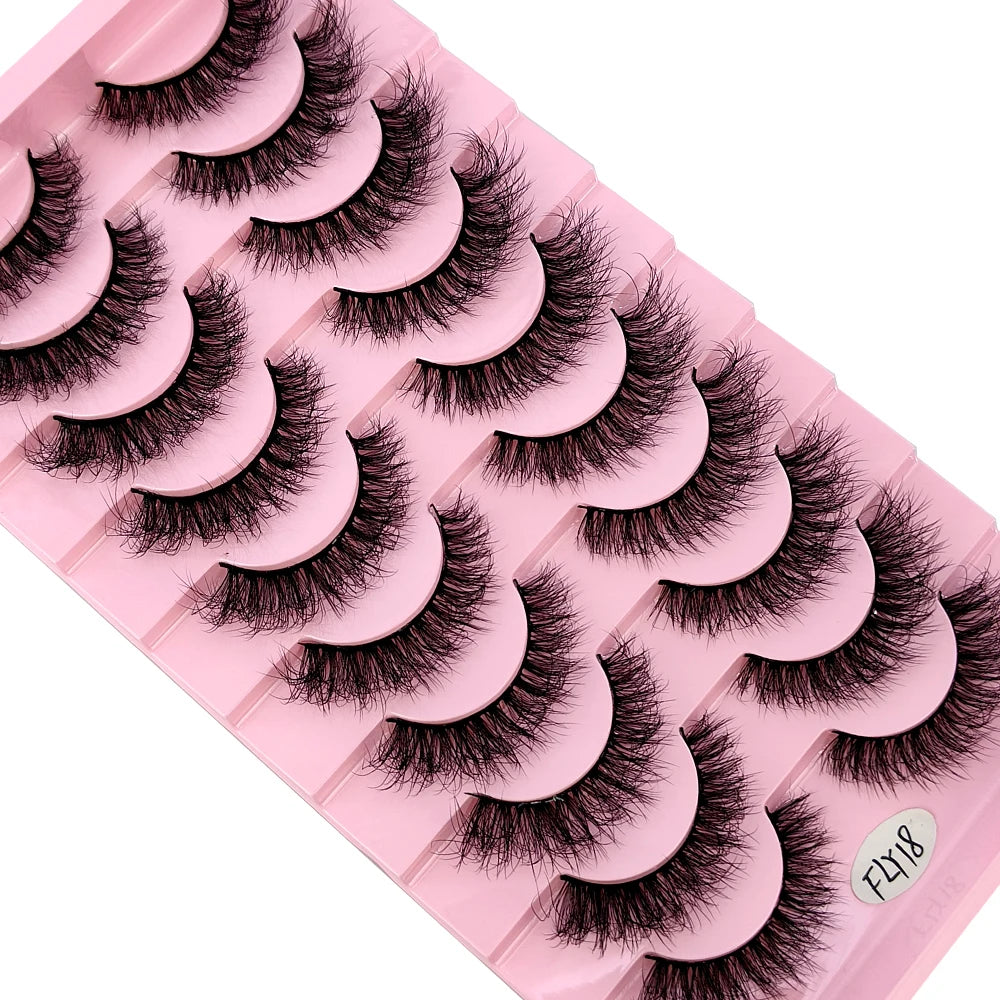 10 Pairs DIY Eye Lashes