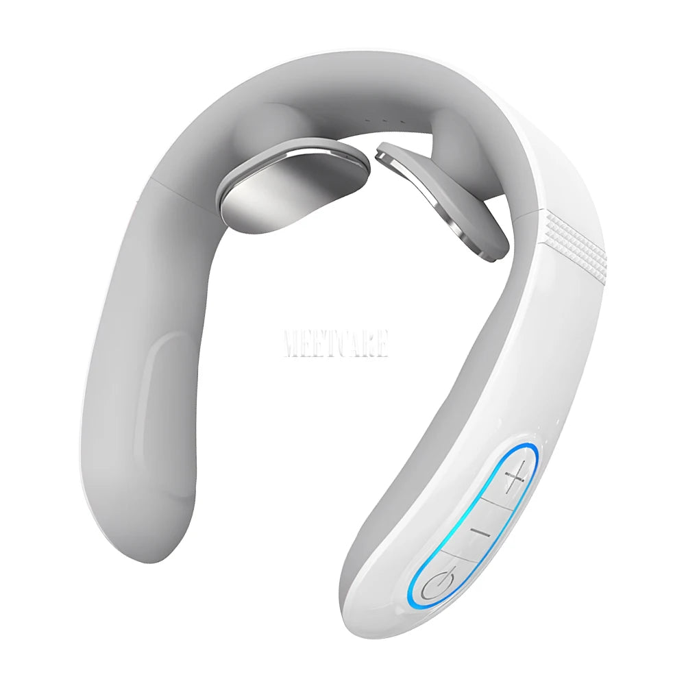 Pulse Neck Massager Electric Smart EMS Cervical Massagers TENS Pain Relief Relaxation Muscle Kneading Massage
