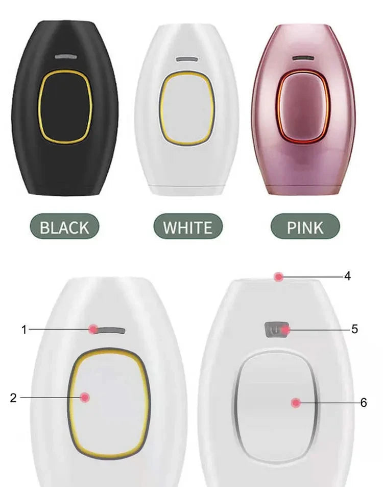 Body Bikini IPL 500,000 Flash Depilator Pulses Permanent Laser Epilator Painless For Women Hair Removal Home Use Devices