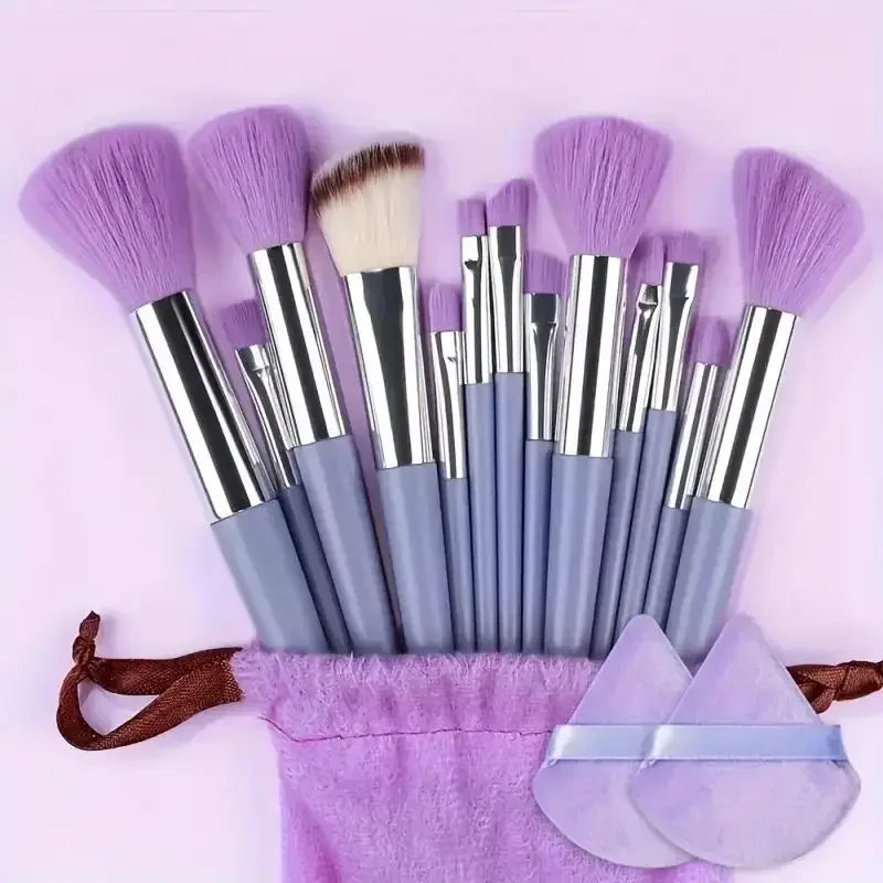 13pcs Premium Synthetic Nylon Makeup brush set