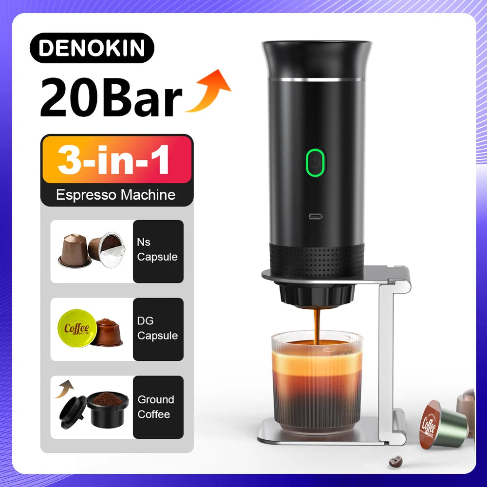 Wireless Electric Portable Espresso Machine