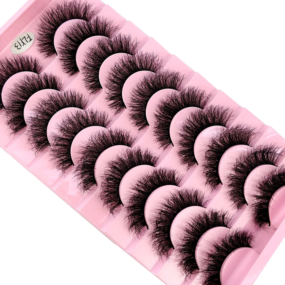10 Pairs DIY Eye Lashes