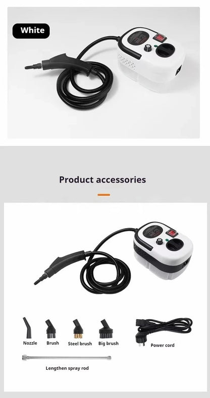 Steam Cleaner High Temperature Sterilization Air Conditioning Kitchen Hood Home /Car Steaming Cleaner 220V EU Plug