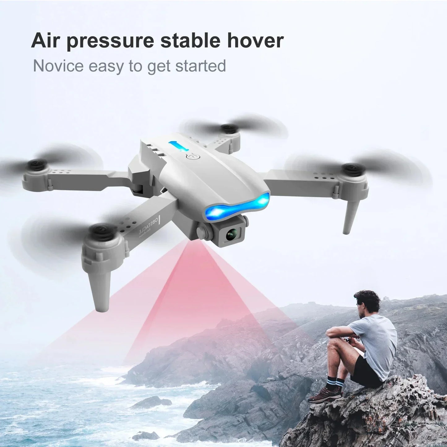 4K/8K Professional Drone with FPV, GPS, and Obstacle Avoidance for Aerial Photography. Best Selling UAV Quadcopter.