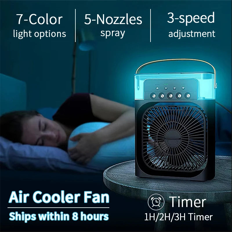 3 In 1 Mini Air Conditioner Fan
