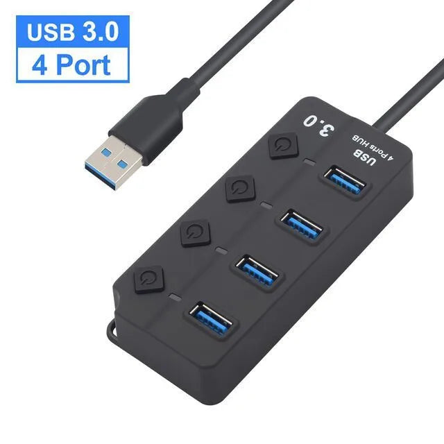 4/7 Port USB 3.0 Hub