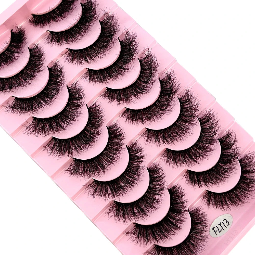10 Pairs DIY Eye Lashes
