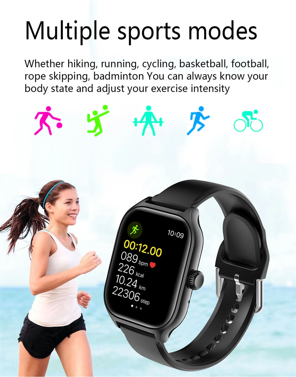 2026 New H9 and H6 Smartwatch Dial to Answer Calls Calorie Tracking Heart Rate Blood Oxygen Monitoring Bluetooth Smart Watch