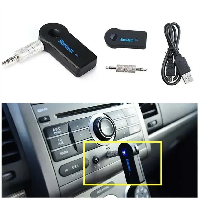 Bluetooth Audio Receiver Stereo 3.5mm Jack AUX Bluetooth Adapter MP3 Car Transmitter Wireless Speaker Headphone Adapter