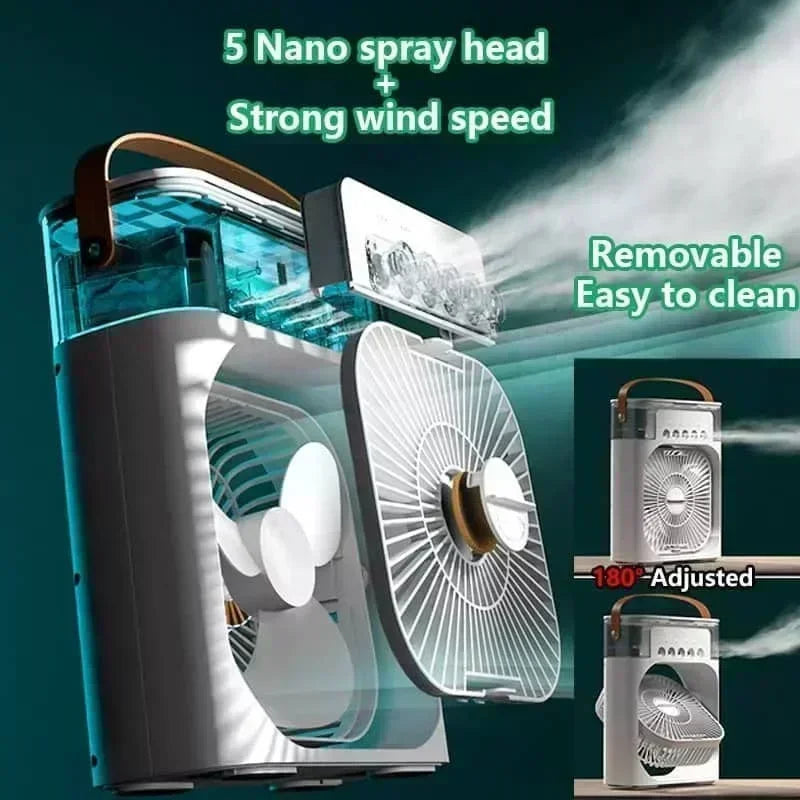 3 In 1 Mini Air Conditioner Fan