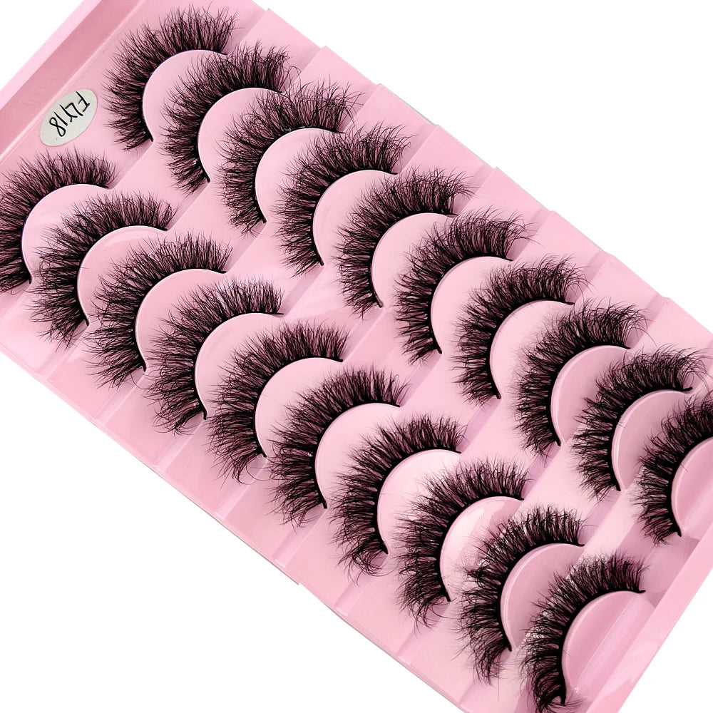 10 Pairs DIY Eye Lashes