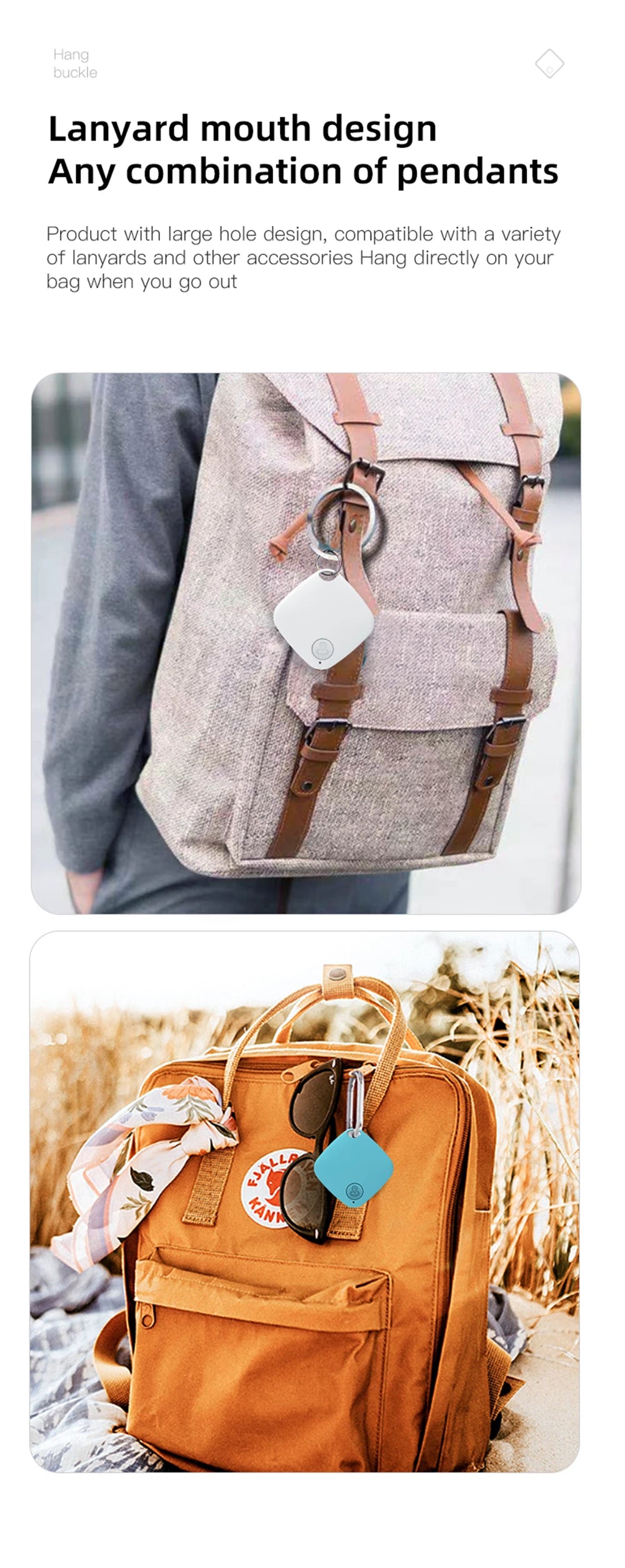 Smart Bluetooth GPS Tag Tracker Work with Android IOS APP Anti Lost Reminder Device Anti-loss Rated Locator Car Key Pet Finder