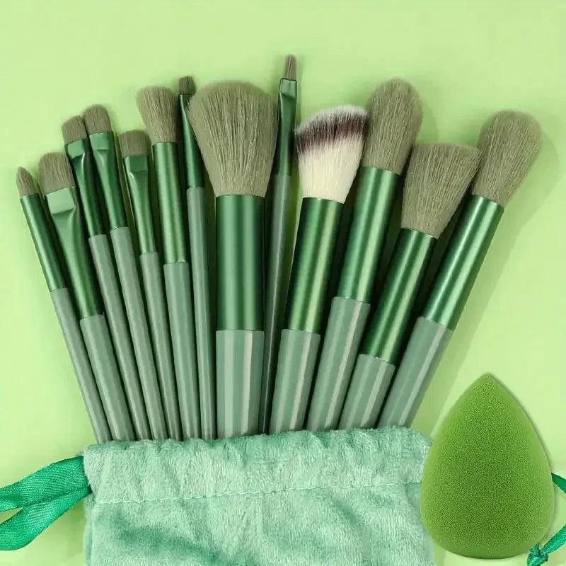 13pcs Premium Synthetic Nylon Makeup brush set