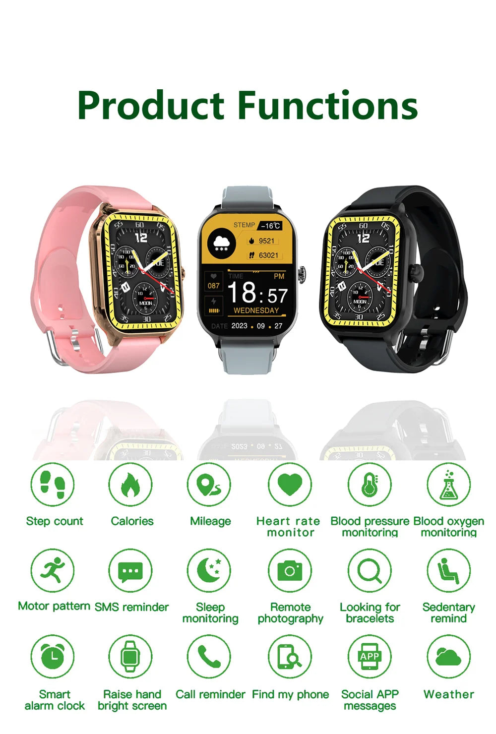 2026 New H9 and H6 Smartwatch Dial to Answer Calls Calorie Tracking Heart Rate Blood Oxygen Monitoring Bluetooth Smart Watch