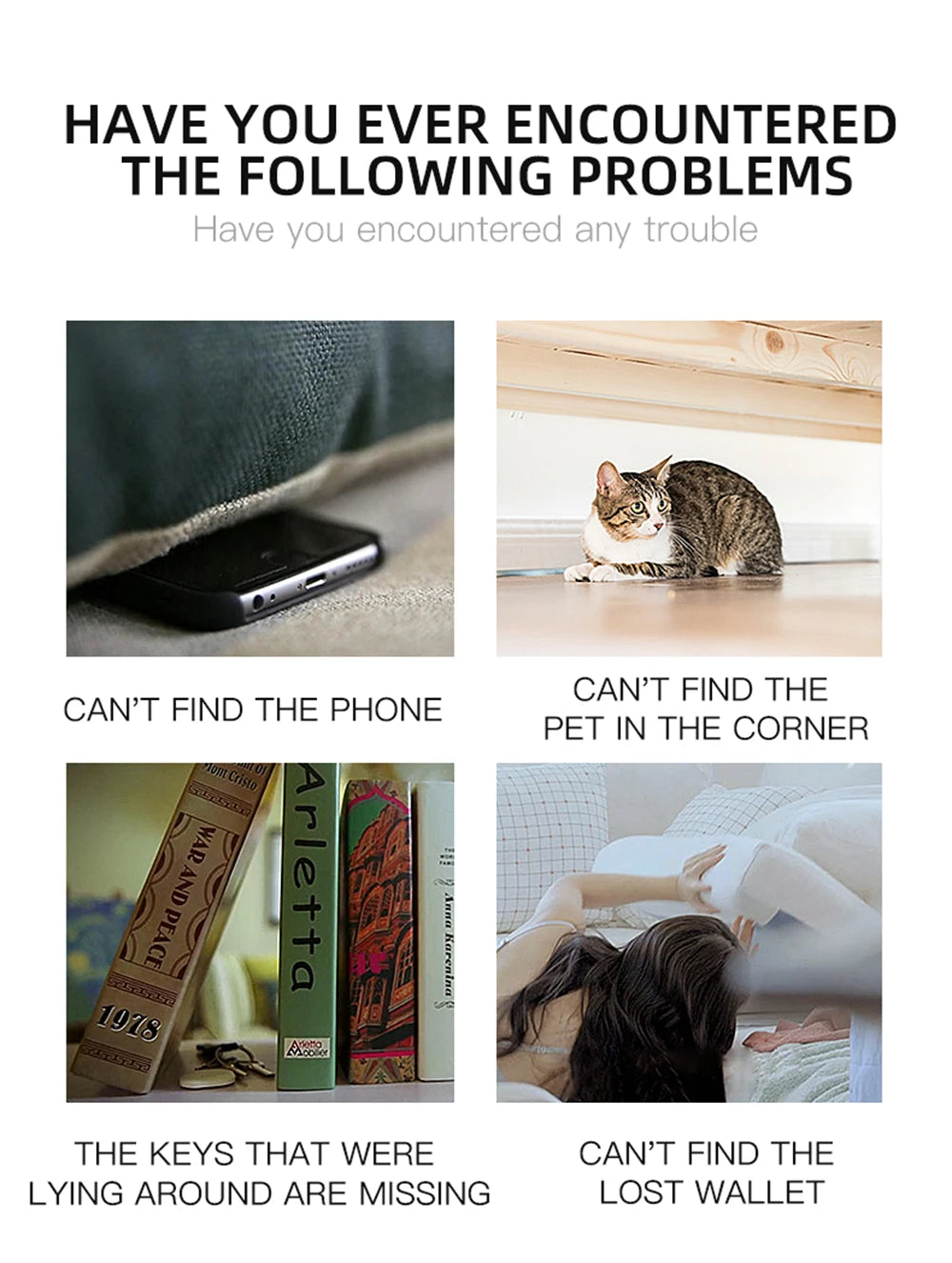 Smart Bluetooth GPS Tag Tracker Work with Android IOS APP Anti Lost Reminder Device Anti-loss Rated Locator Car Key Pet Finder