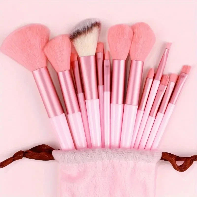 13pcs Premium Synthetic Nylon Makeup brush set