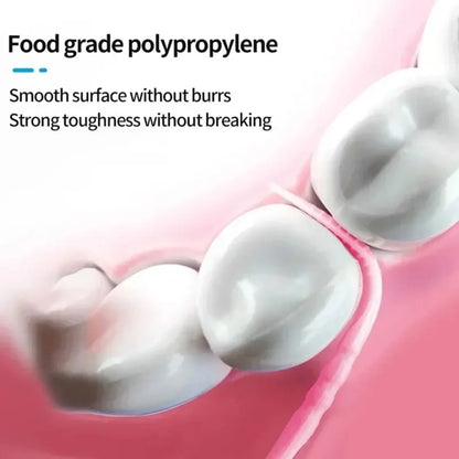 Portable ultra-fine toothpicks, disposable family box, double-head high-end personalized creative fruit sticks