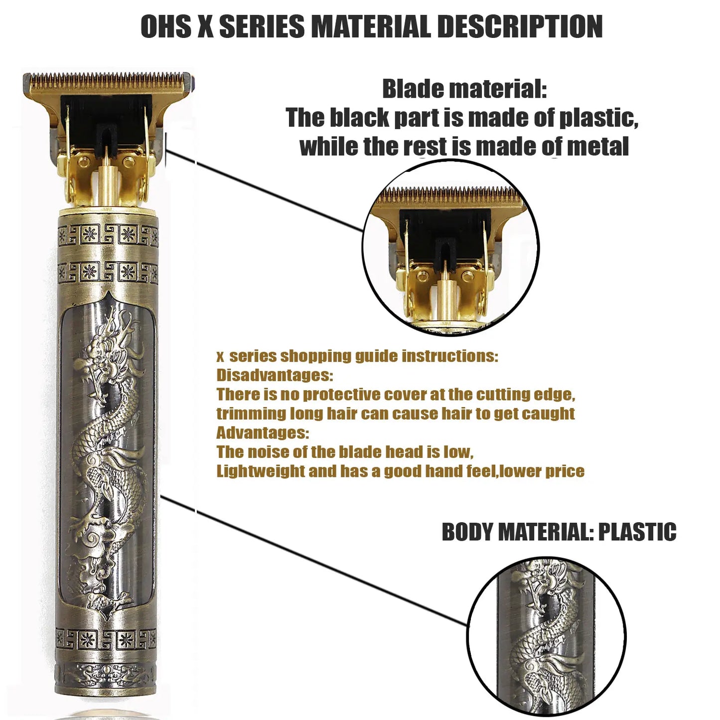 Vintage T9 Hair Clipper Beard Shaving Body Hair Trimmer Clippers Electric Men Haircut Machine 0mm Barber Shaver