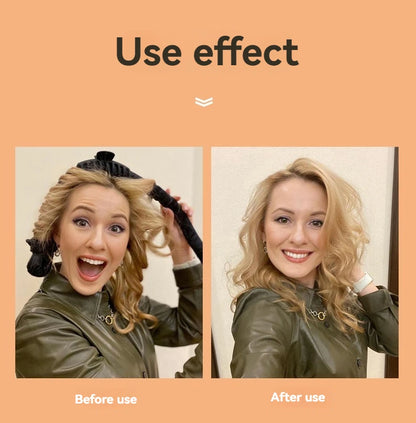 DIY Heatless Curling Stick Headband Set With Hairpin Lazy Curler Foam Sponge Curling Stick No Heat Hair Curler 21,163 Reviews 4