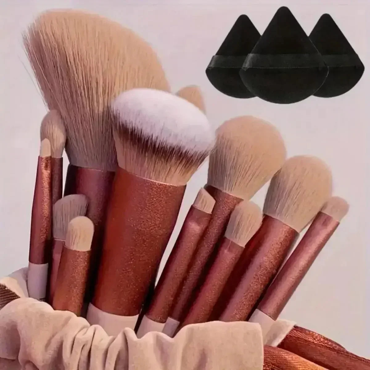13pcs Premium Synthetic Nylon Makeup brush set