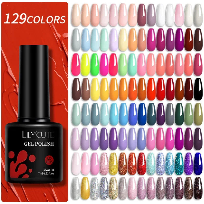 129 Colors 7ML Nail Gel Polish