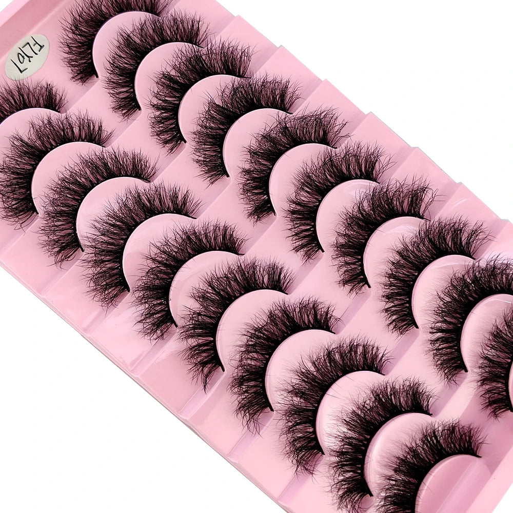 10 Pairs DIY Eye Lashes
