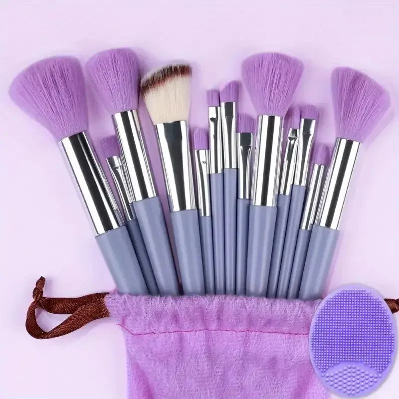 13pcs Premium Synthetic Nylon Makeup brush set