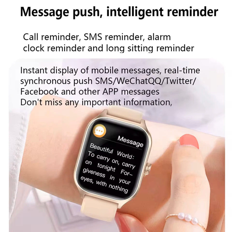 2026 New H9 and H6 Smartwatch Dial to Answer Calls Calorie Tracking Heart Rate Blood Oxygen Monitoring Bluetooth Smart Watch