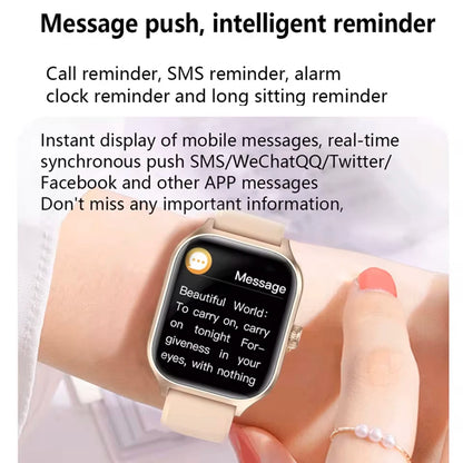 2026 New H9 and H6 Smartwatch Dial to Answer Calls Calorie Tracking Heart Rate Blood Oxygen Monitoring Bluetooth Smart Watch