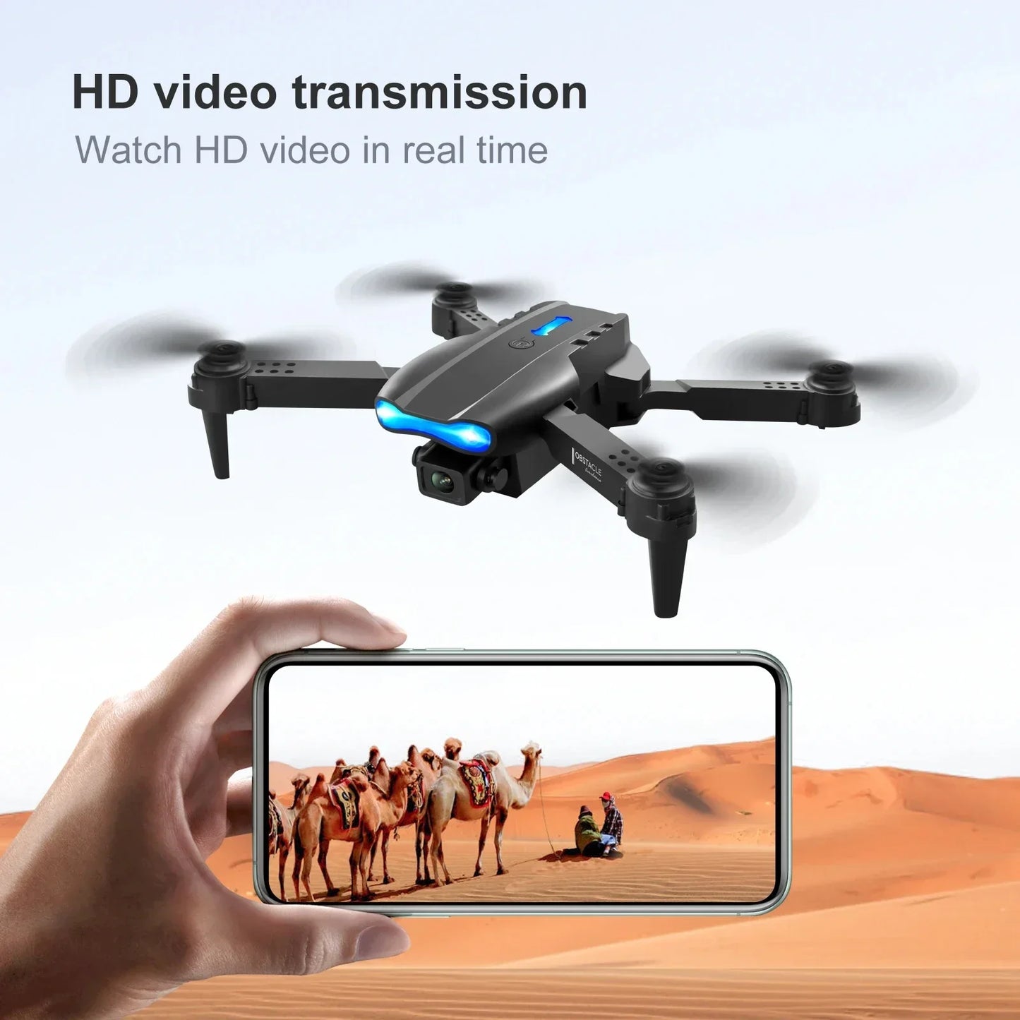 4K/8K Professional Drone with FPV, GPS, and Obstacle Avoidance for Aerial Photography. Best Selling UAV Quadcopter.