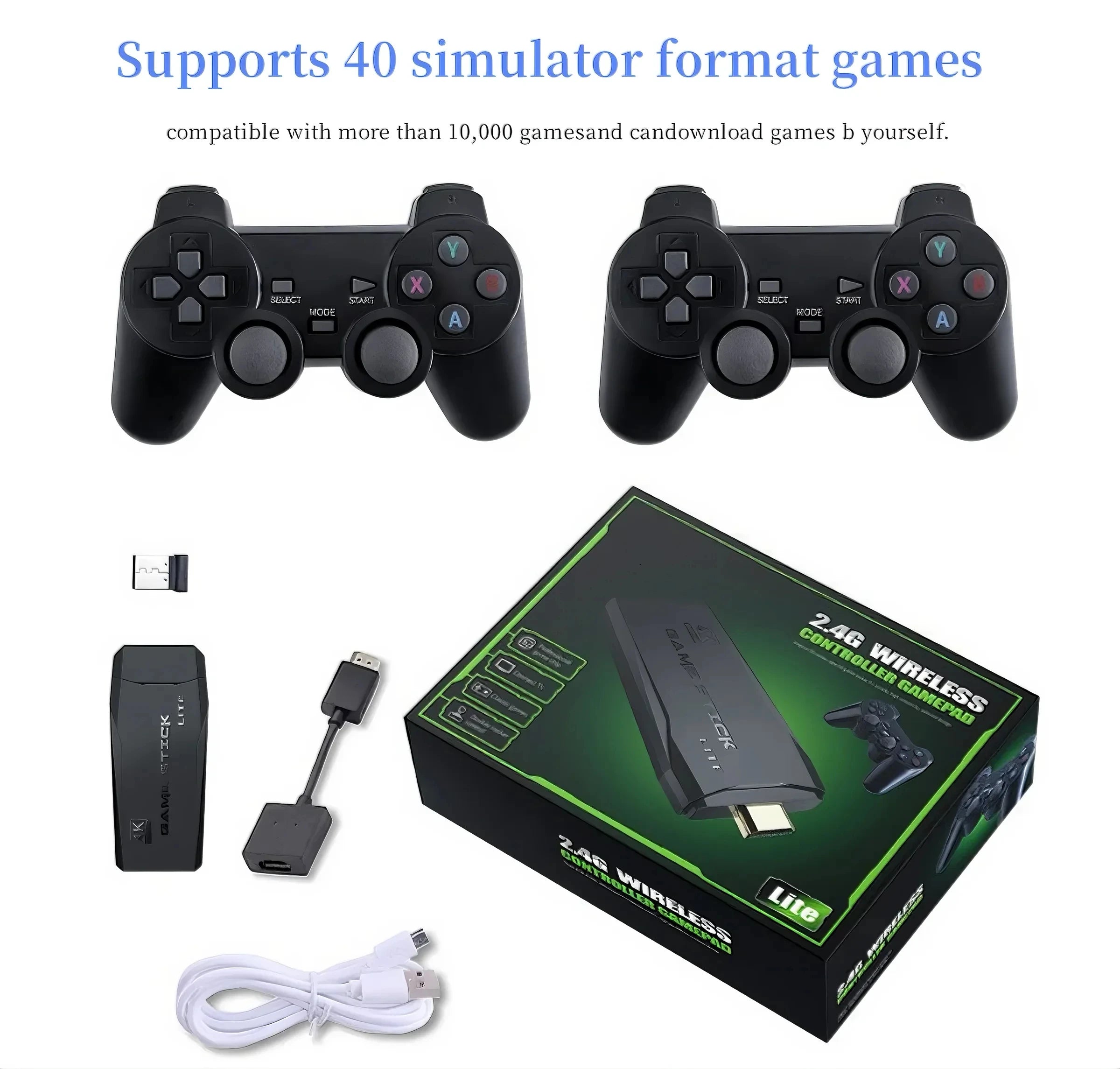 4K Game Stick & Controller
