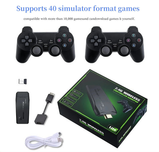 M8 2.4GHz 64G Wireless Game Controller USB Joystick  , 20000 games/external TVs Dual - Mode for Android TV Box & Windows PC