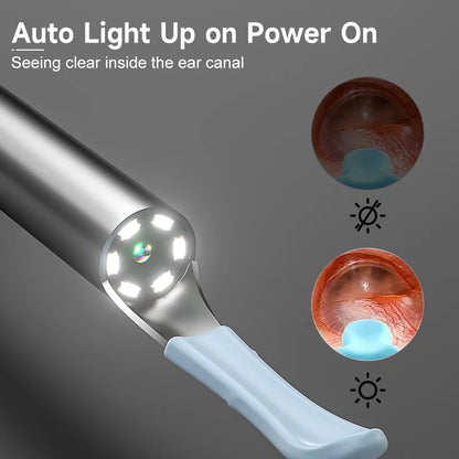 Smart Visual Ear Camera HD1080P 4.2MM WIFI Ear Pick Waterproof Ear Cleaner Endoscope Digital Ear Wax Removal Tool Ear Spoon Case