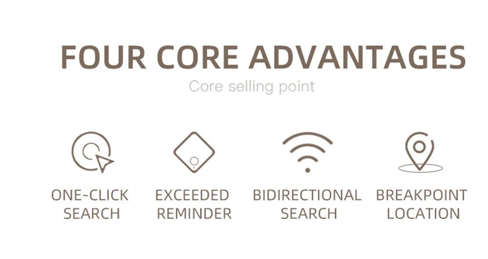 Smart Bluetooth GPS Tag Tracker Work with Android IOS APP Anti Lost Reminder Device Anti-loss Rated Locator Car Key Pet Finder