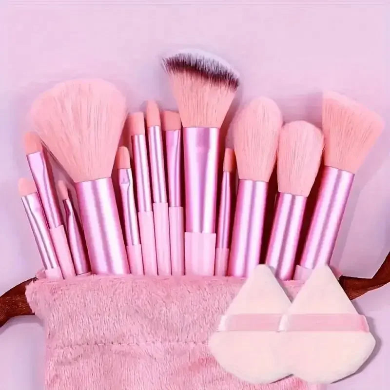 13pcs Premium Synthetic Nylon Makeup brush set