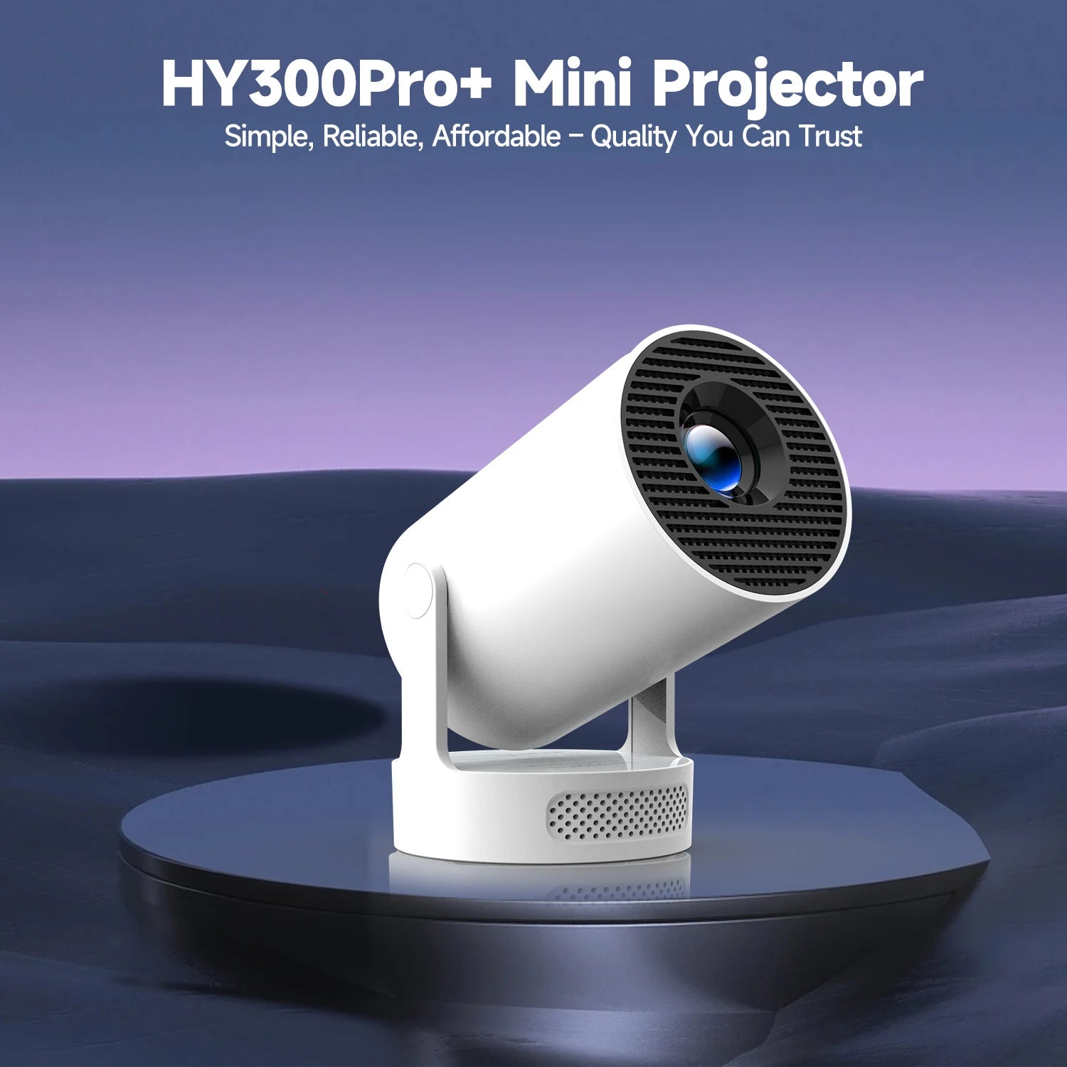 HY300 Pro+ 4k Projector