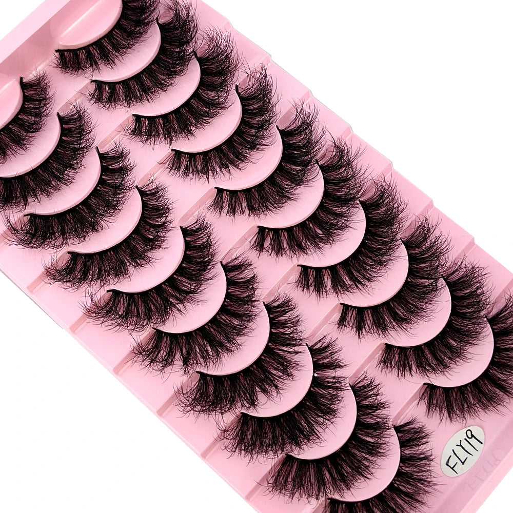 10 Pairs DIY Eye Lashes